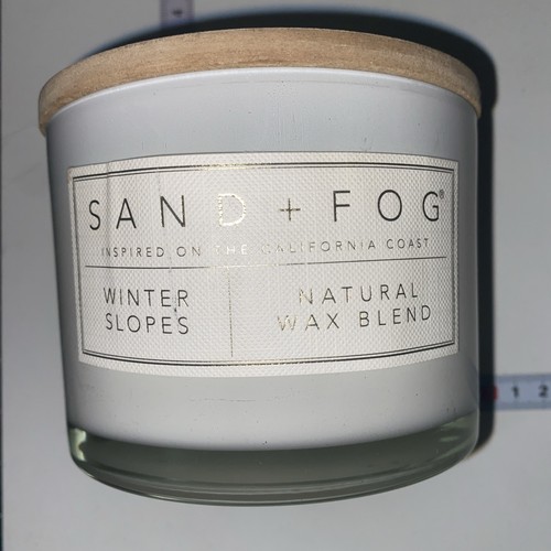 Sand and fog winter slopes - and,