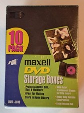 Maxell DVD Case Storage Boxes
