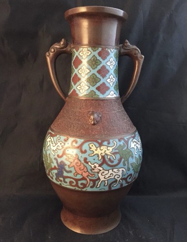 Antique chinese cloisonné - antique,