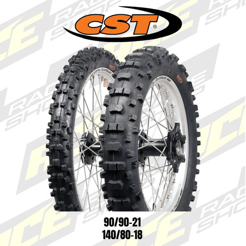 Cst front rear enduro tyres - rear,