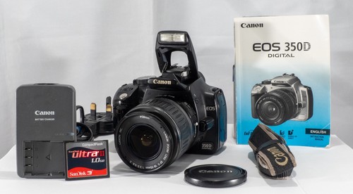 Canon eos 350d 8mp dslr - canon,