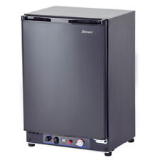 SMAD 3 Way Fridge Gas LPG/12V/240V 40L Absorption Campervan Motorhome Black