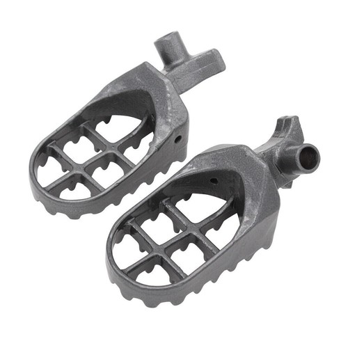 Dirt bike steel foot pegs - bike,