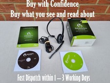 Nuance Dragon Dictate 2.5 with Plantronics Headset. Mac, CD, ENG. Type: Speech
