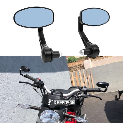 Pair 22mm bar end mirrors - pair, 7/8"