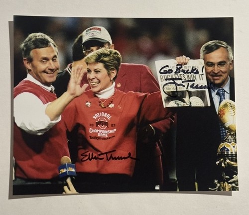 Jim tressel signed - signed, 8x10