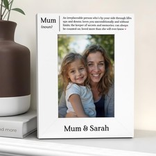 Personalised Mum Photo Frame
