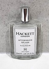 Hackett London Aftershave Splash 50ml Mens Essential British Kit  - Freepost