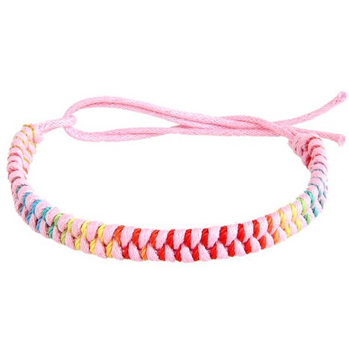 6pcs colorful handmade braided - 6pcs,