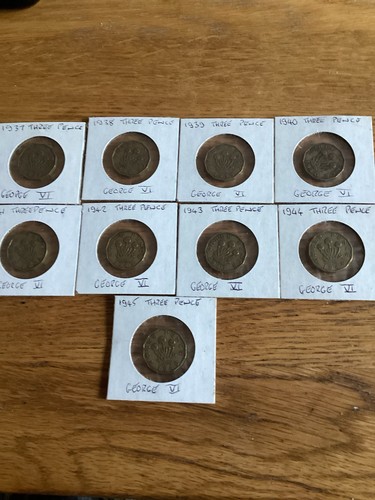 British threepenny bit - threepenny, coins
