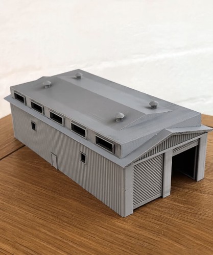 Gauge double engine shed - gauge,