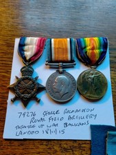 WW1 1914-15 Star Medal Trio