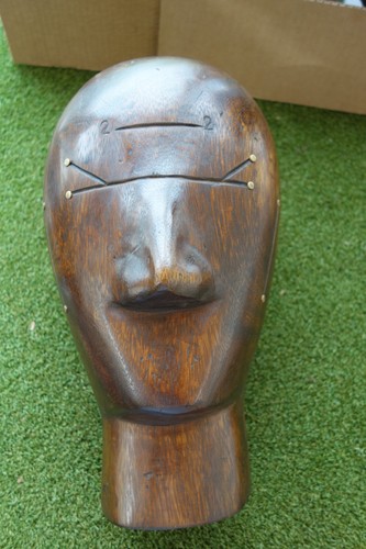 Heavy dark wood brass - a,