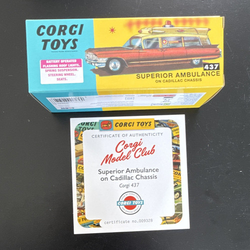 Corgi toys model club 437 - toys,