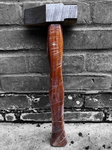 Hand forged damascus steel - forged,