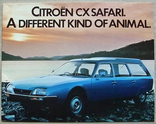 Citroen safari estate car - citroen, cx