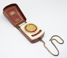 Vintage Zeiss Ikon Ikophot Light Meter - Original Case & Diffuser - Working