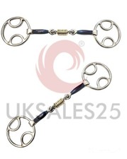 Blue Sweet Iron Bevel Snaffle
