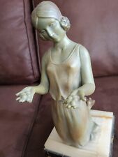 RARE ANTIQUE LADY FIGURINE