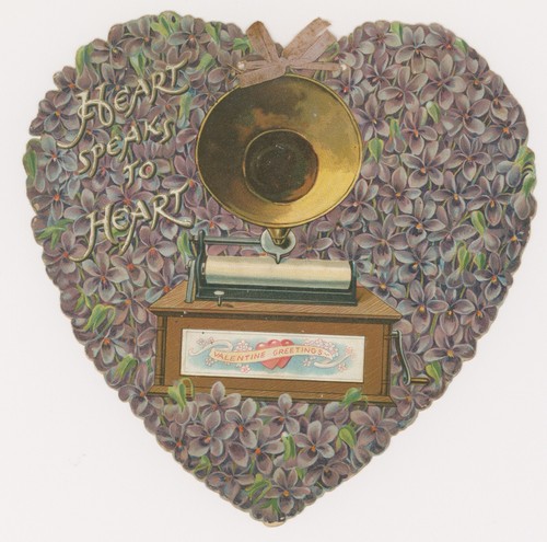 Old phonograph heart speaks - old,