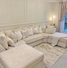 U Shape Sofa Cinema Sofa L Shape SALE New Corner Chaise Footstool