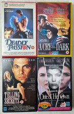Bundle 4 Vintage VHS Cassette