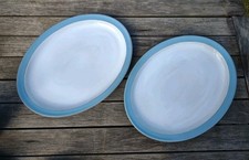 X2 Colonial Blue Denby Oval