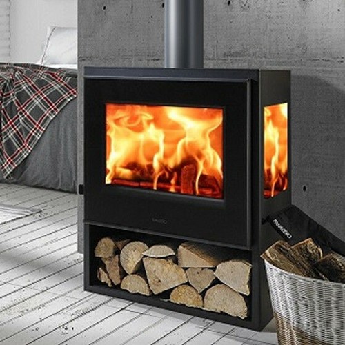 Wood burning multi fuel - burning, stove