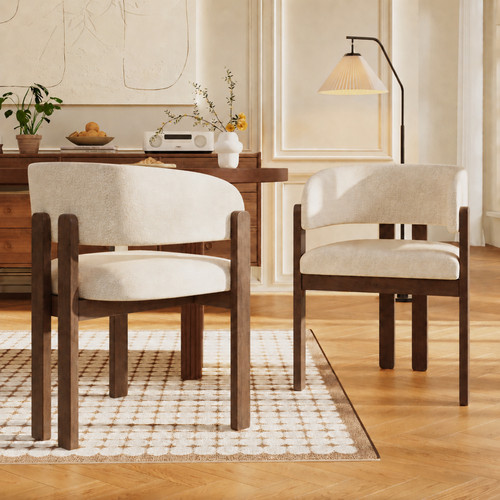 Wooden dining chairs set - dining, 2