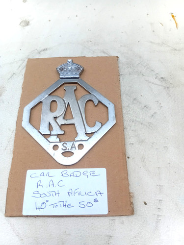 Vintage car badge a c - vintage,