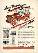 1947 PAPER AD Junior Pro Pedal
