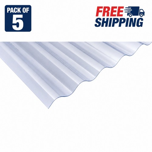 Clear pvc corrugated - pvc, roofing