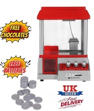 Claw Machine Candy Grabber Retro Arcade Joystick Game Sweets Battery Operated