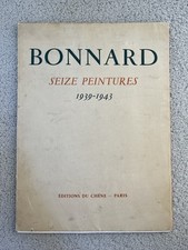 PIERRE BONNARD 1939-43 Portfolio of 16 Colour Lithograph Rare Art Prints 1944