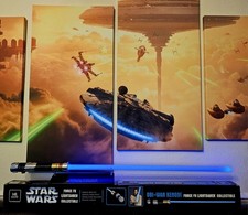 STAR WARS Master Replicas 2006 ObiWan Kenobi Force FX Lightsaber Removable Blade