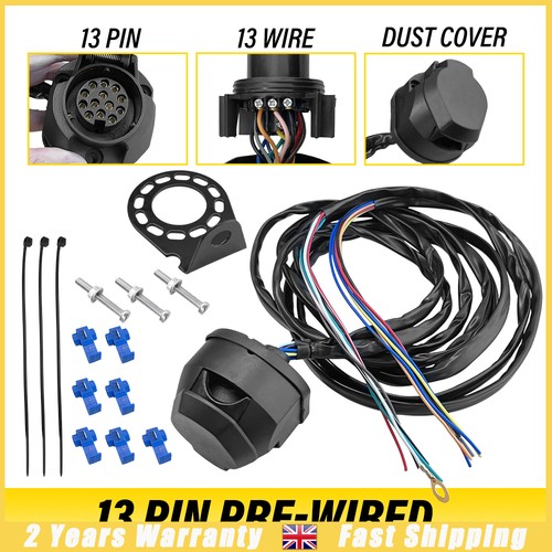 Pin pre wired socket for - 13,