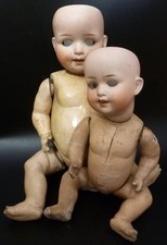 PAIR of ANTIQUE DOLLS, DOLL