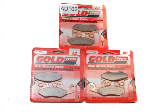 Brake pads front rear for - front,