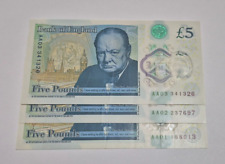 AA01-03 £5 Pound Polymer note
