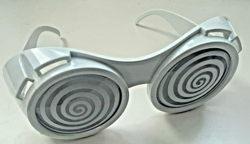 White goggles willy wonka - white, goggles,