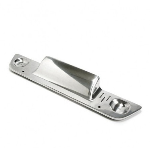Polished aluminum goal - aluminum,