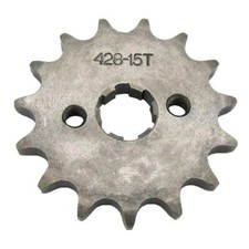 15T 428 Chain/Pitch Front Sprocket Cog Pit/Trail/Dirt bike ATV Quad 17mm