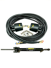 Inboard Boat Hydraulic Twin Steering suits Inboard Engines Without Wheels 150HP