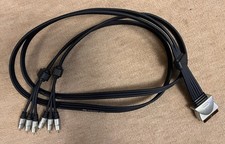 Component Video Interconnect - Profigold - 1.5M Metre SCART To Video Audio Gold