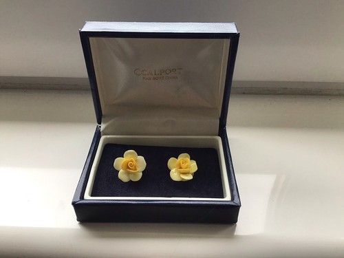 Coalport bone china clip - china,