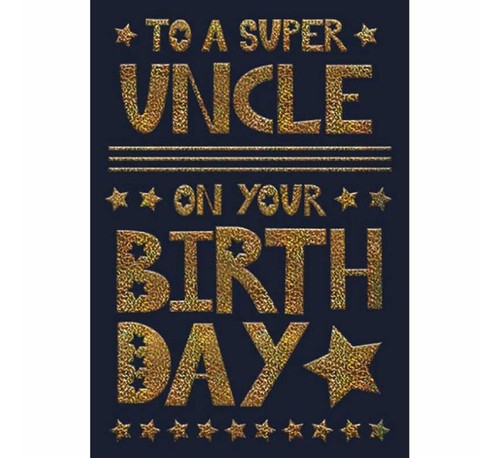 Super uncle on your - a,