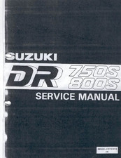 Suzuki DR750S DR800S 1990