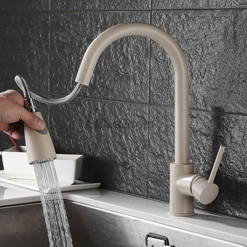 Kitchen sink mixer tap pull - sink,