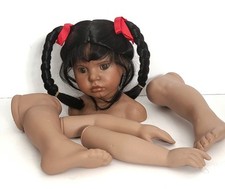 PORCELAIN DOLL KIT - AFRICAN AMERICAN "HANNA ROSE" FROM DOLL ARTWORKS