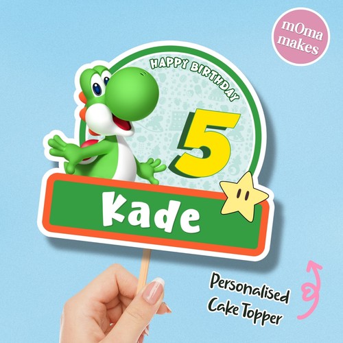 Super mario galaxy - cake, topper